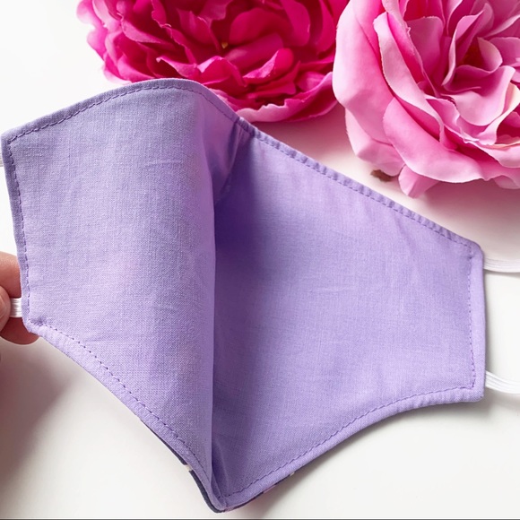 3 for $25 Triple Layer Handmade Face Mask - Picture 3 of 5